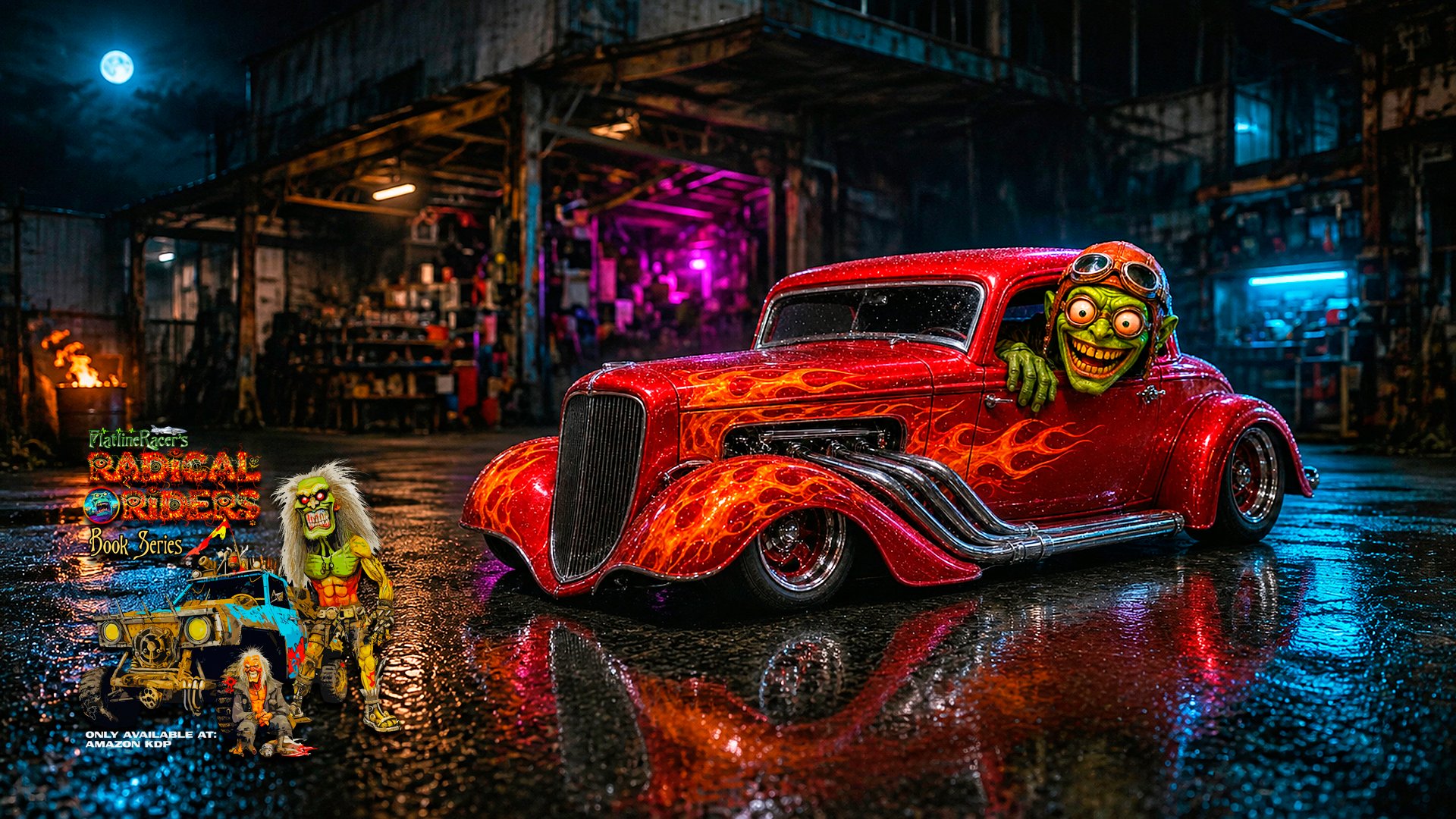 Red hot rod — book series